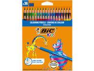 Värvipliiatsid BIC Kids 36 värvi