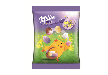 Lihavõtte šok.munad Mini MILKA 100g - 1
