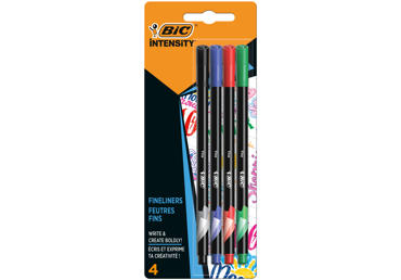 Pastapliiatsid BIC Fineliner 4tk