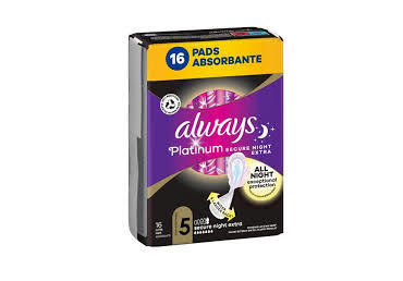 Hügieenisidemed ALWAYS Platinum S5 16tk
