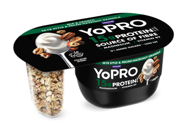 Jogurt YOPRO Mix&Cruch,pähkli 132g