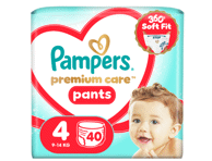 Püksmähkmed PAMPERS PC S4 9-15kg, 40tk