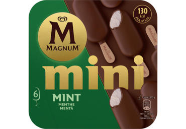 Jäätis piparm. MAGNUM multipakk 6x41,5g