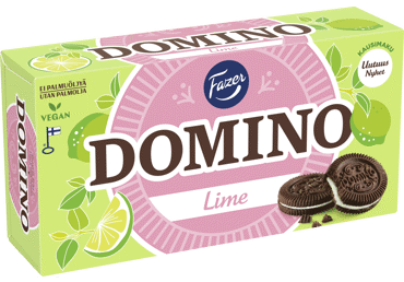 Küpsised laimimaits.Domino FAZER 350g