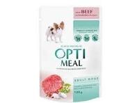 Koeratoit veiseliha Adult OPTIMEAL 100g