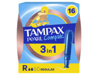 Tampoonid TAMPAX Compak Pearl Regul.16tk