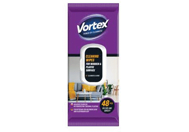Niisked mööbli puhastuslapid VORTEX 48tk
