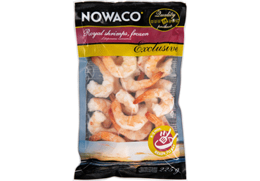 Külm.kuninglikud krevetid NOWACO 225g