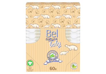 Beebivatitikud paberpulg.Bel Baby 60tk - 1