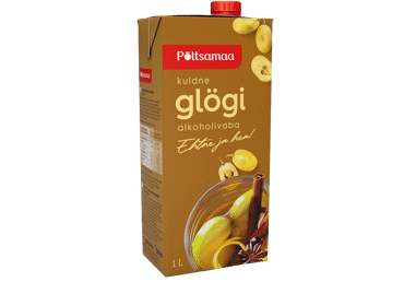 Kuldne alkoholivaba glögi PÕLTSAMAA 1L
