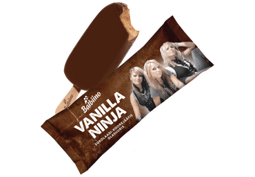 Jäätis šok.-koore.gl.VANILLA NINJA, 80g