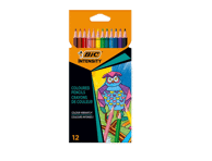 Värvilised pliiatsid Colour Up BIC 12v