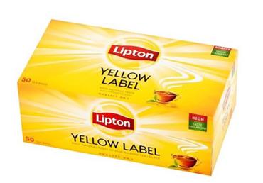 Must tee Yellow Label LIPTON 50x2g