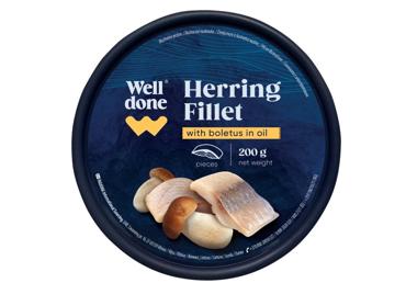 Heeringafilee puravikuga WELL DONE 200g