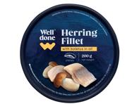 Heeringafilee puravikuga WELL DONE 200g