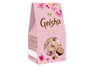 Kommikarp pähk.kreemi GEISHA 130g