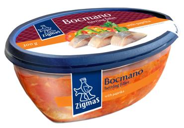 Marin.heeringafilee paprik.ZIGMAS, 300g