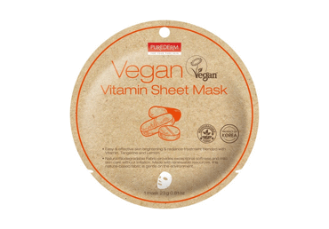 Kangasmask PUREDERM Vegan Vitamiin