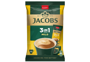 Kohvijook 3in1 JACOBS Mild 10x11.1g
