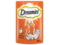 Suupiste kassidele DREAMIES kanalih.60g