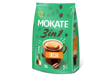 Kohvijook MOKATE 3in1 Iiri 10x17g