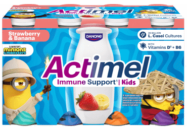 Jog.jook ACTIMEL maasika, banaani 8x100g