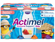 Jog.jook ACTIMEL maasika, banaani 8x100g