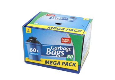 Prügikottid HOME EXPERT 60L 80tk