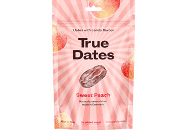 Kuiv.datlid Sweet Peach TRUE DATES 100g