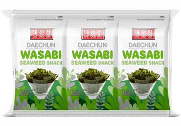Merevetika snäkk Daechun wasabi 3x4g