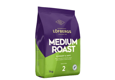 Kohvioad keskm.röst LÖFBERGS 1kg
