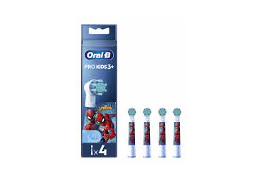 Varuotsikud ORAL-B Spider Man 3+ 4tk
