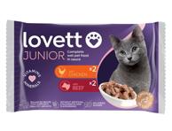 Kassitoit veis.kana Junior LOVETT 4x100g