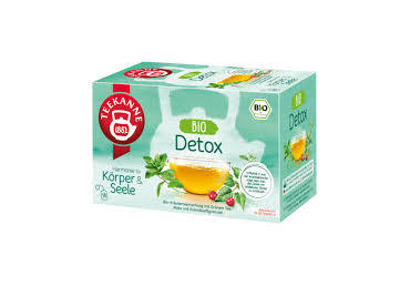 Taimetee TEEKANNE organic detox 18x1.6g