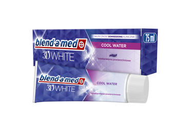 Hambapasta BAM 3D White Cool Water 75ml