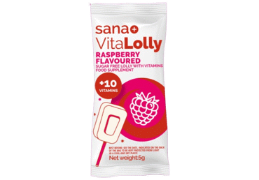 Pulgakomm SANA+ VitaLolly vit.vaarika 5g