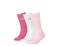 L.spordisokid PUMA 31-34 roosa,valge 3p