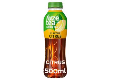 Roheline jäätee FUZETEA Tsitrusem.500ml