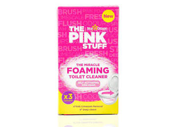 WC puhastaja-vaht THE PINK STUFF 3x100g