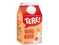 Vahukoor TERE 35% laktoosivaba, 400ml