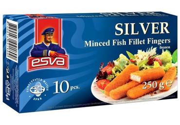 Külmutatud kalapulgad SILVER, ESVA 250g