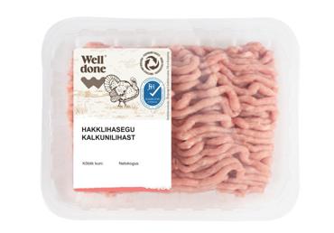 Hakklihasegu kalk.lihast WELL DONE,400g  - 1