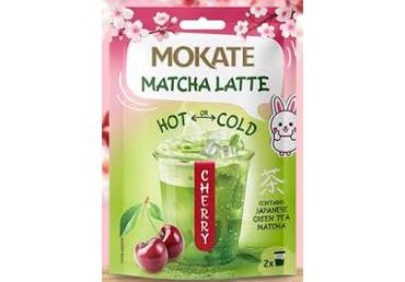 Matcha latte MOKATE Kirsimaitseline 40g