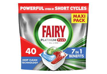 Kapslid FAIRY Platinum+ Lemon 40tk