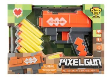 Mängupüstol pehmete kuulidega Pixelgun
