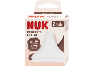 Pudelilutt NUK Perfect Match L 6+ 2tk - 1