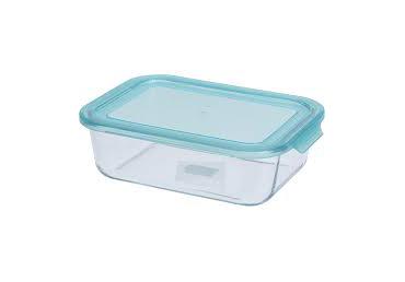Klaasist toidukarp kaanega 1.5L