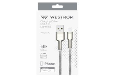Kaabel  WESTROM USB-A to Lightning, 1m