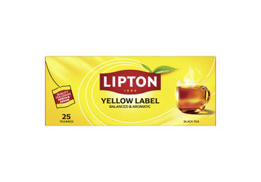 Must tee Yellow Label LIPTON 25x2g