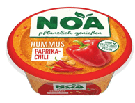 Hummus paprika-tšilli NOA,175g